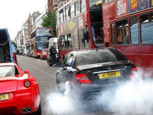 Burnout On the streets of london